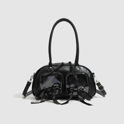 Bowknot Underarm Bag Portable Shoulder Bowling Pillow Bag