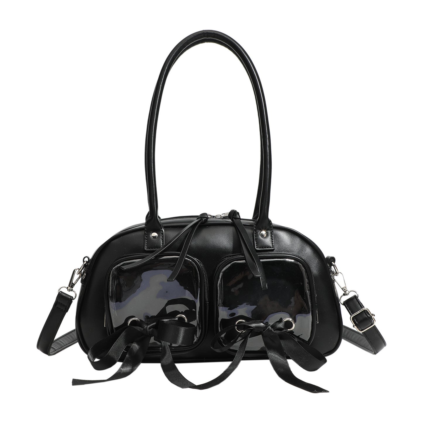 Bowknot Underarm Bag Portable Shoulder Bowling Pillow Bag