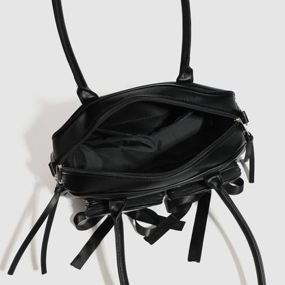Bowknot Underarm Bag Portable Shoulder Bowling Pillow Bag