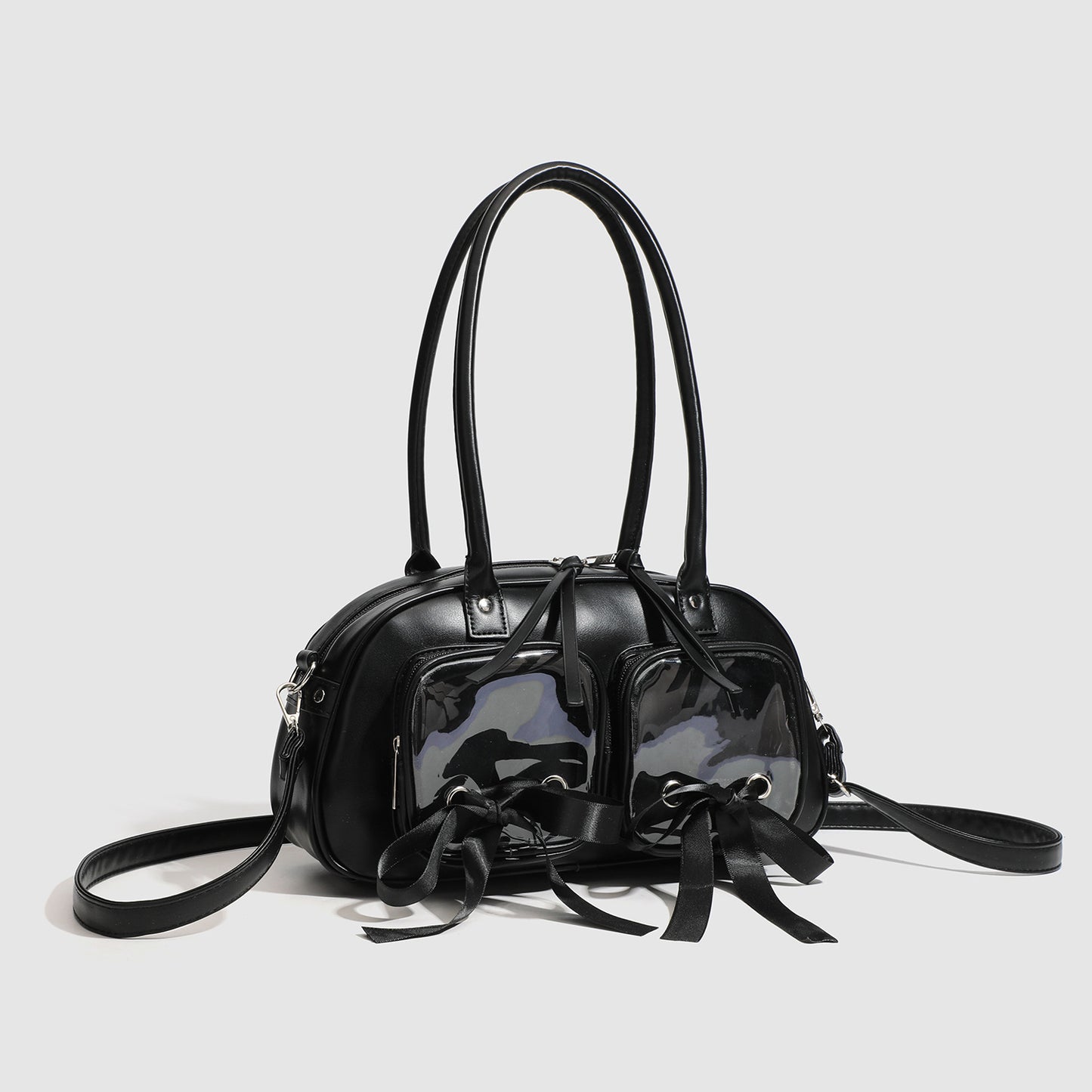 Bowknot Underarm Bag Portable Shoulder Bowling Pillow Bag
