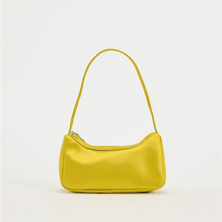 Silk Satin Underarm One Shoulder Hand-carrying Small Bag