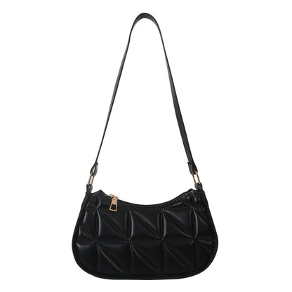 Retro Casual Portable Shoulder Bag Fashion Underarm Bag Women