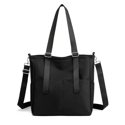 Oxford Cloth Shoulder Bag Large Capacity Casual Tote Bag
