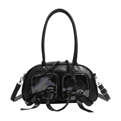 Bowknot Underarm Bag Portable Shoulder Bowling Pillow Bag